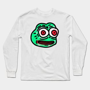 Weird Pepe Long Sleeve T-Shirt